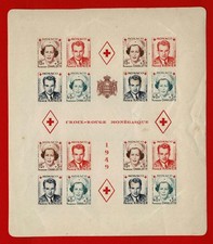 MONACO BLOC FEUILLET 3B "