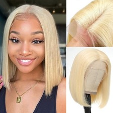 Perruque lace frontal blonde