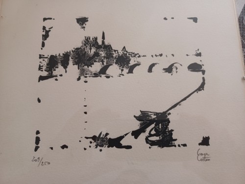Lithographie signée - , de