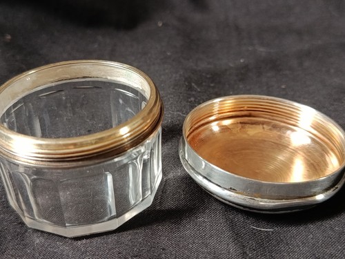 Ancien pot fard crème - ancien,