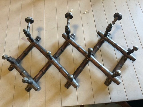 Porte manteau accordéon bois - manteau,