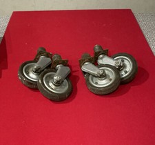4 Roulettes De Meuble Vintage