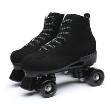 Exgingle Black Roller Skates