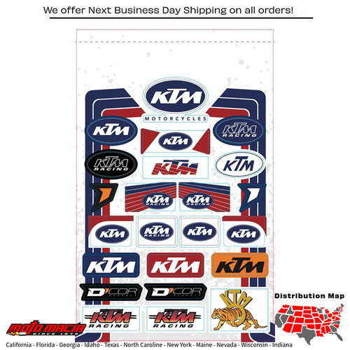 Decal sheets ktm - sheets,