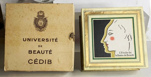 Ancienne boite poudre etoile - poudre, l'etoile