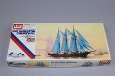 ZF985 Imai 1/350 maquette bateau B-321 Sir Winston Churchill UK 3 Masted Topsail