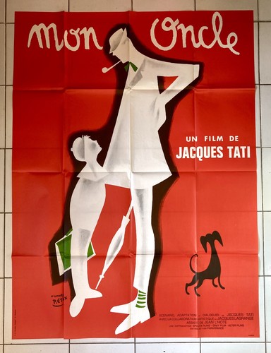 Affiche mon oncle jacques - affiche,