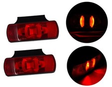 2x 12V LED Arrière Rouge