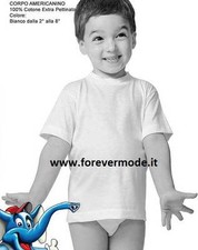 3 T-Shirt Enfant Fragi Manche Courte Coton Extra Peigné Art. Doyle