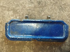 Bavette à cendre poêle Godin dit "chauffette" modèle 299 Emaillé Bleu