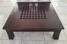 table basse en MDF placage