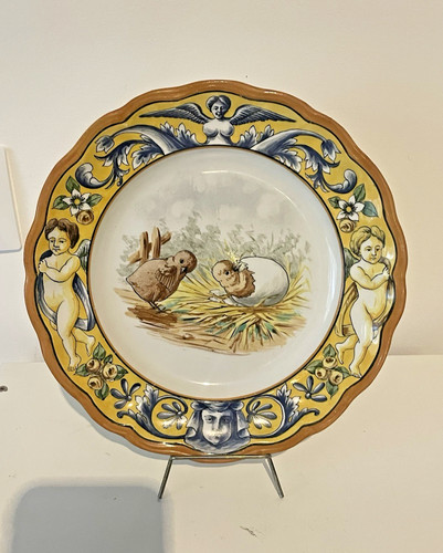Rare assiette plate - , kg