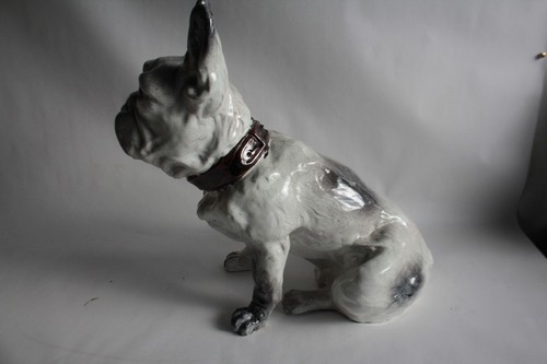 Ancien chien bouledogue - ancien, terre