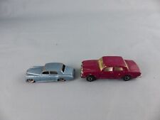 Lot de 2 ROLLS ROYCE LESNEY Silver Cloud + Matchbox Silver shadow