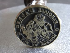 SCEAU CACHET DIOCESE DU PUY PAROISSE D'AUREC XIX