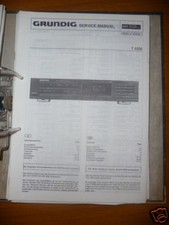 Service Manuelle Grundig T
