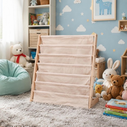 Bibliothèque enfant bois - enfant, en
