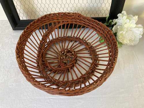 825 ancien panier rond - panier,