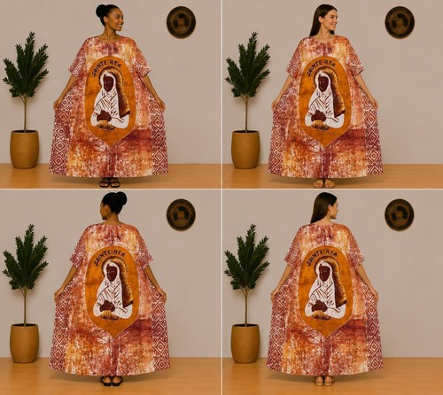 Boubou femme batik - boubou, wax