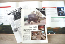 ? Brochure Automobile BRABUS MERCEDES 230GE 300GE G Catalogue Prospekt Sales