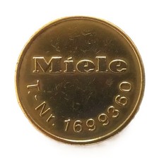 France. Token jeton automatique laverie MIELE