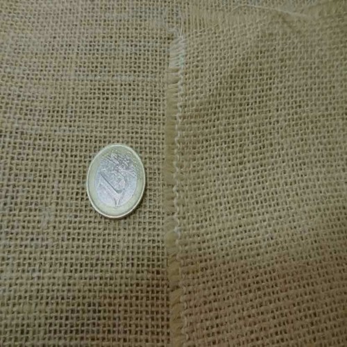 Tissu toile jute ton - toile,