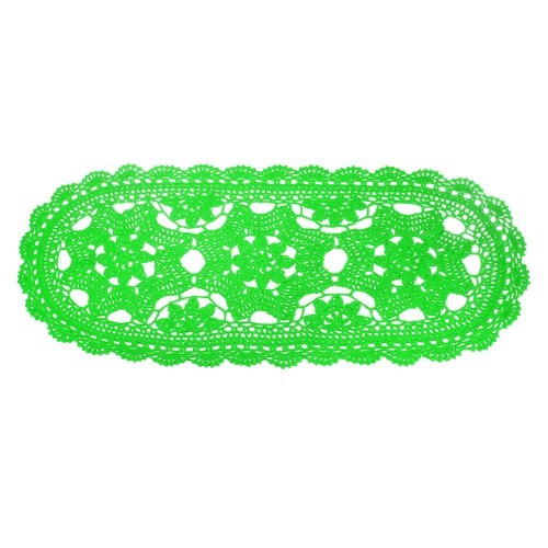 Napperon crochet ovale x - napperon,