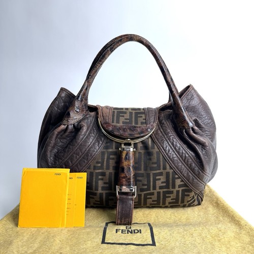 Fendi spy zucca shoulder bag - fendi,