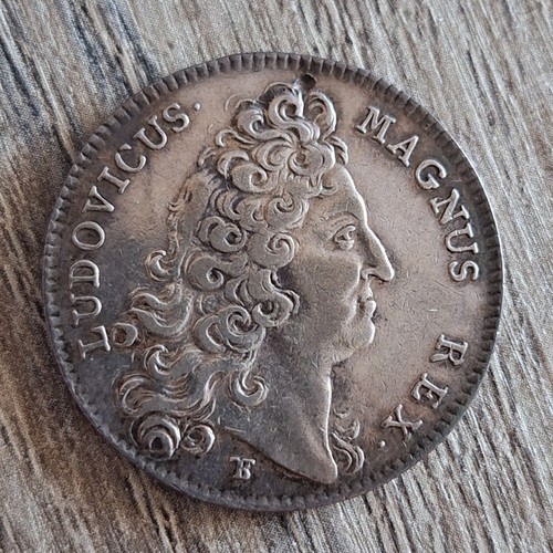 Rare jeton argent louis - +,