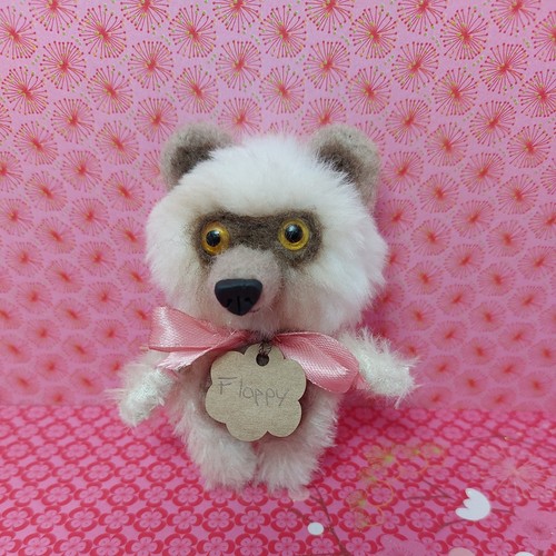 Ours mohair laine 10cm - ours, laine.