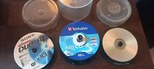 lot 55 cd dvd vierges verbatim auchan CDR DVD R 