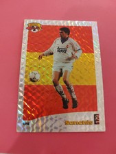Sanchis Real Madrid Official Football Cards Panini Brillante 1996 #179