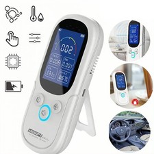 Détecteur de formaldéhyde Testeur qualité de l'air de température d'humidité