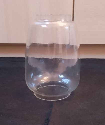 Verre lampe tempête ancien - lampe,