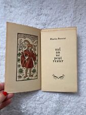 CHARLES BENOIST NUL AN NE PEUT RESTER E.O.  CHRISTIAN DE GASTYNE 