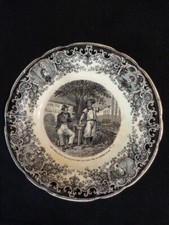 Assiette parlante opaque