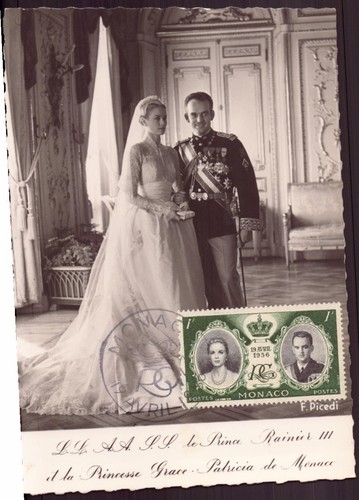 Monaco fdc carte 19 avril - fdc,, du