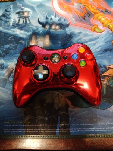 Manette xbox 360 - xbox, rouge
