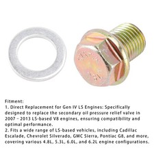 Oil Pan Oil Pressure Relief