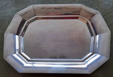 Gallia  Christofle : plateau en métal argenté 26 cm X 20 cm , Poinçon au coq