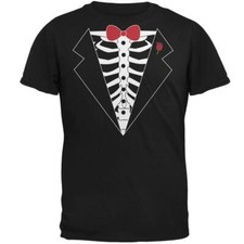 Tuxedo Skeleton Costume Black