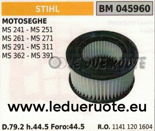 Filtre air complet - air,