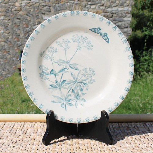 Ancienne assiette plate 3 - ancienne, 23.3