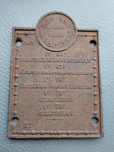 Plaque toise conseil - plaque,