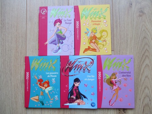 Lot livres enfants winx - 5,