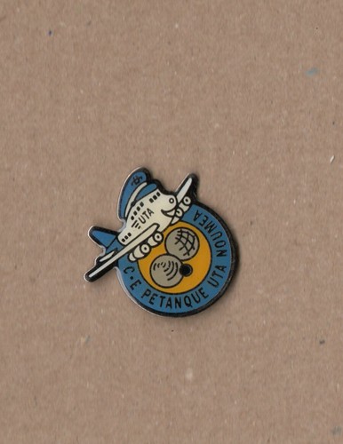 Pin avion compagnie uta - pin's,