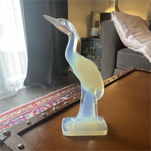 Sabino opalescent glass heron - sabino,