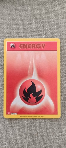 Carte pokemon energie feu - carte,