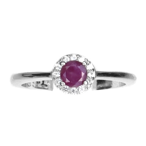 Bague argent sterling - en,
