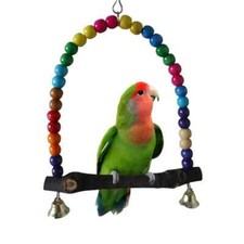 Balançoire pour animaux de compagnie  accessoires pour oiseaux